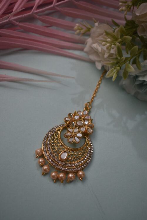 Mirror Studded Earrings Set