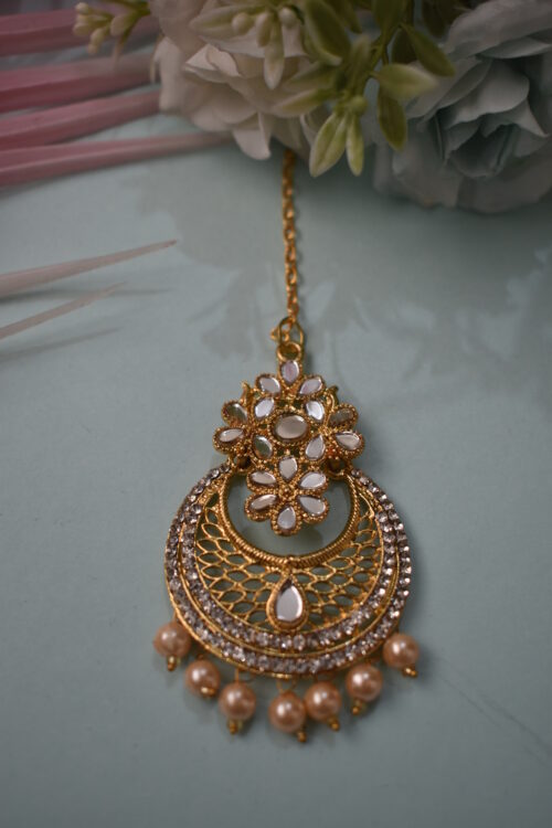 Mirror Studded Earrings Set