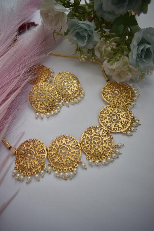 Gold Plated Alloy Jewellery Set