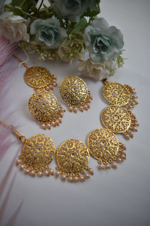 Gold Plated Alloy Jewellery Set