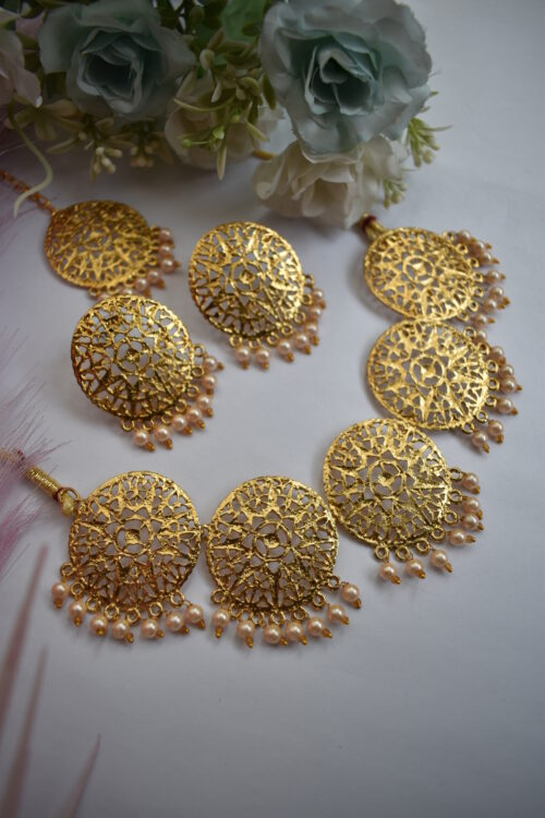 Gold Plated Alloy Jewellery Set