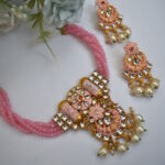 Choker Necklace With Earrings