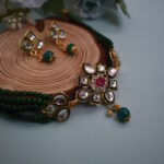 Beads And Kundan Studded Choker Set