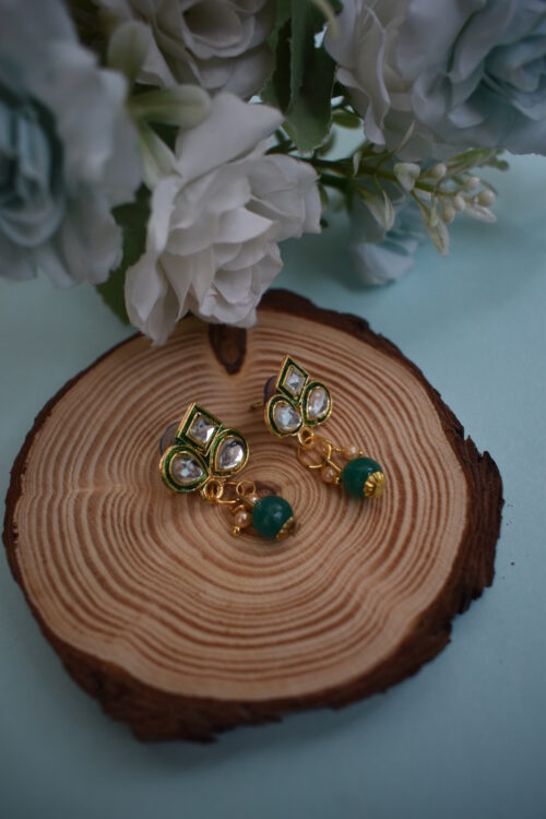 Beads And Kundan Studded Choker Set