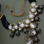 Kundan Studded Embellished Choker Jewellery Set
