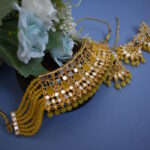 Kundan Choker Set With Maang Tikka