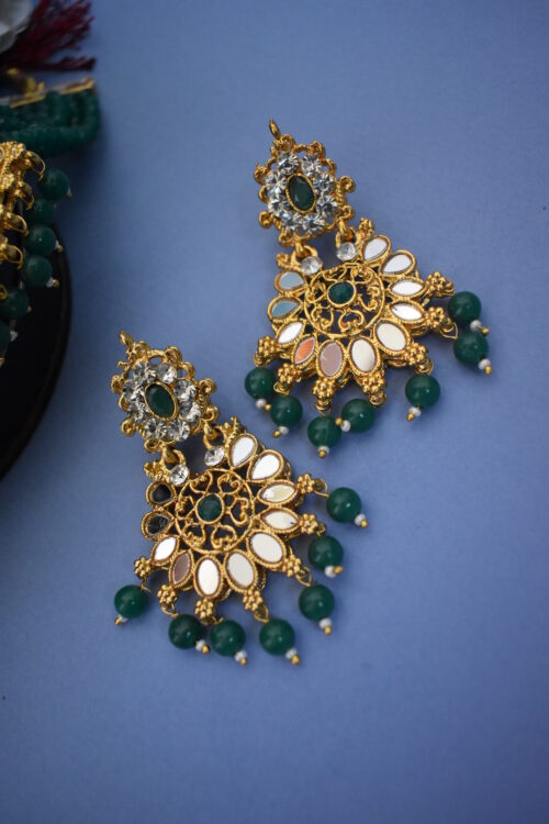 Kundan Choker Set With Maang Tikka