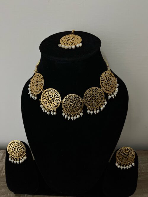 Gold Plated Alloy Jewellery Set