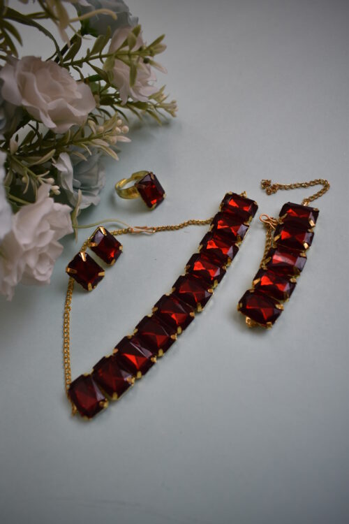 Crystal Necklace Set