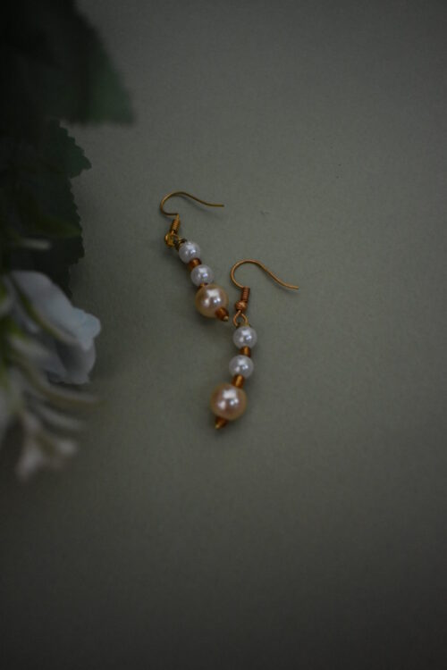 Fancy Long Moti Mala Necklace Set
