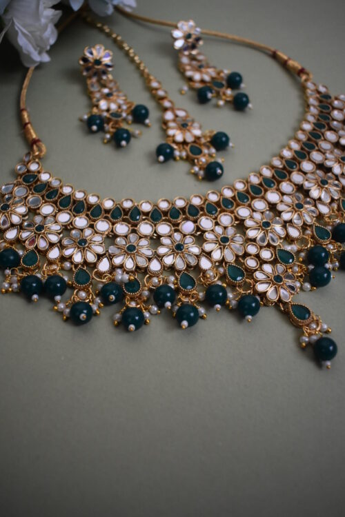 Bling Mirror Necklace set