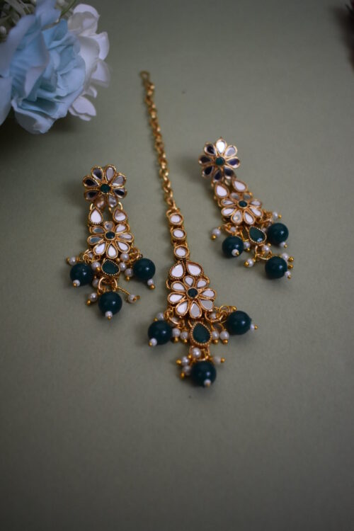 Bling Mirror Necklace set