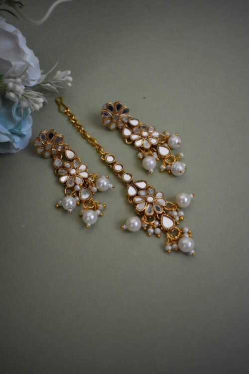 Bling Mirror Necklace set