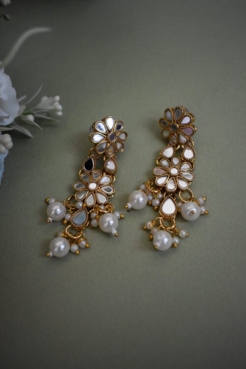 Bling Mirror Necklace set