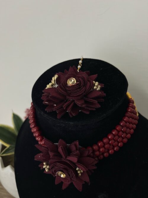 Flower Necklace Set