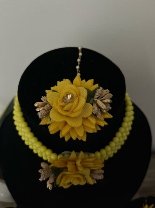 Flower Necklace Set