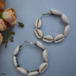 Beautiful White Sea Shell Earrings