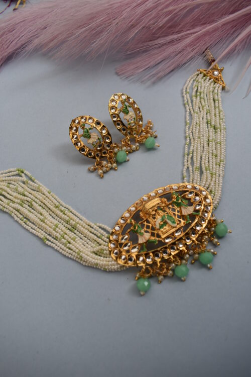 Beautiful Doli Idol Necklace Set