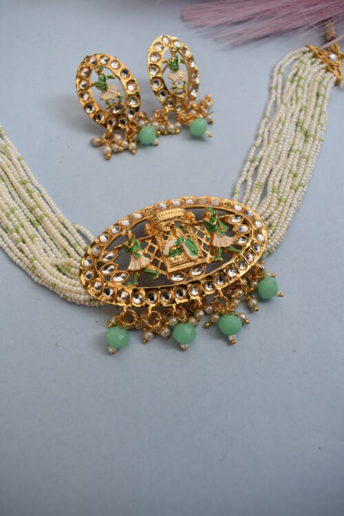Beautiful Doli Idol Necklace Set