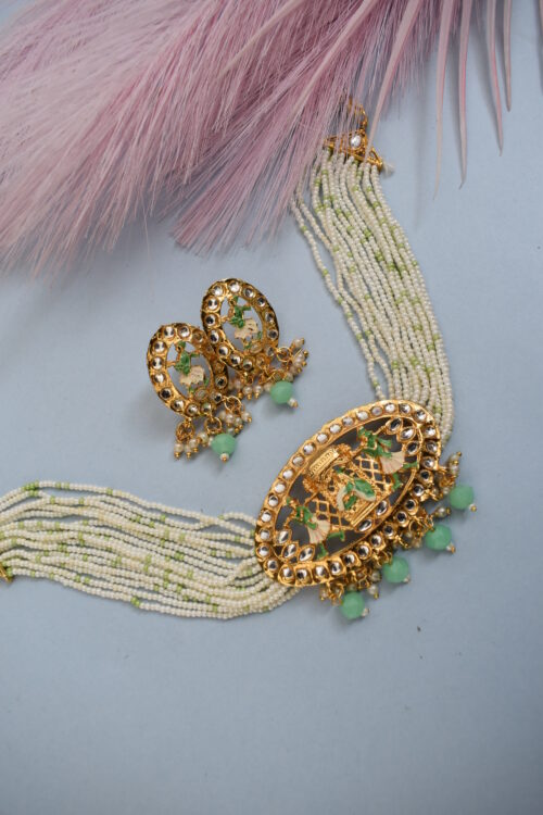 Beautiful Doli Idol Necklace Set