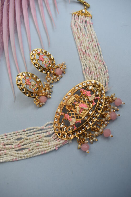 Beautiful Doli Idol Necklace Set