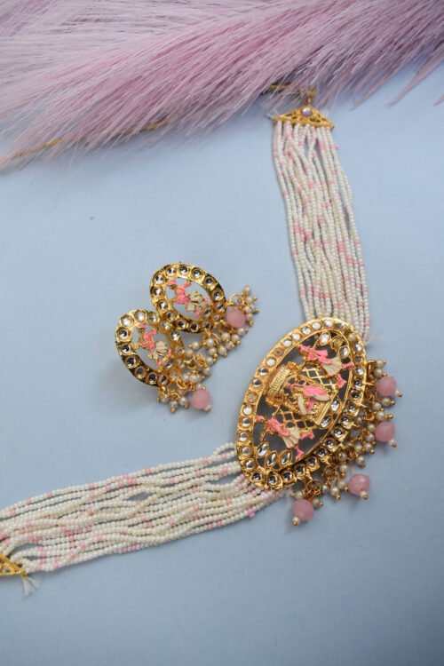 Beautiful Doli Idol Necklace Set