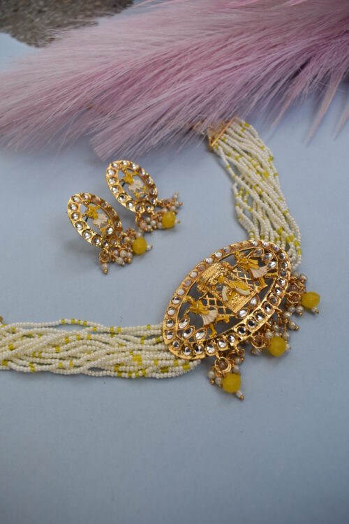 Beautiful Doli Idol Necklace Set