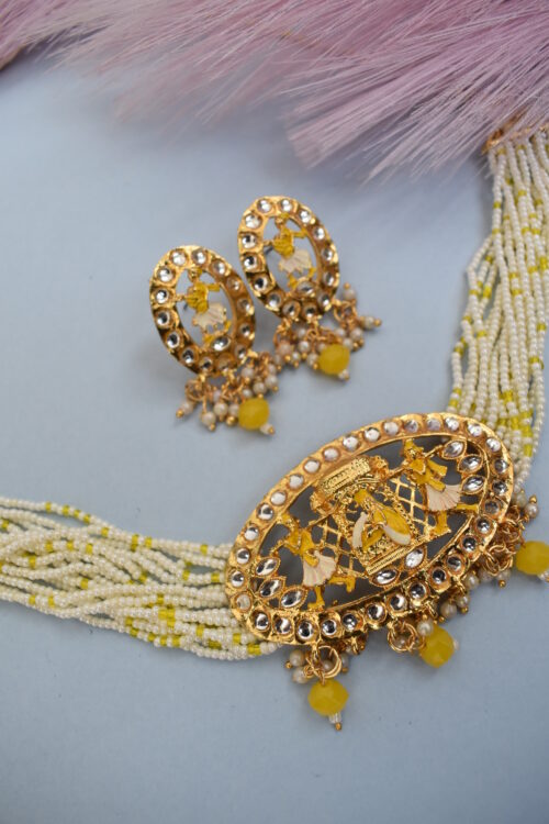 Beautiful Doli Idol Necklace Set
