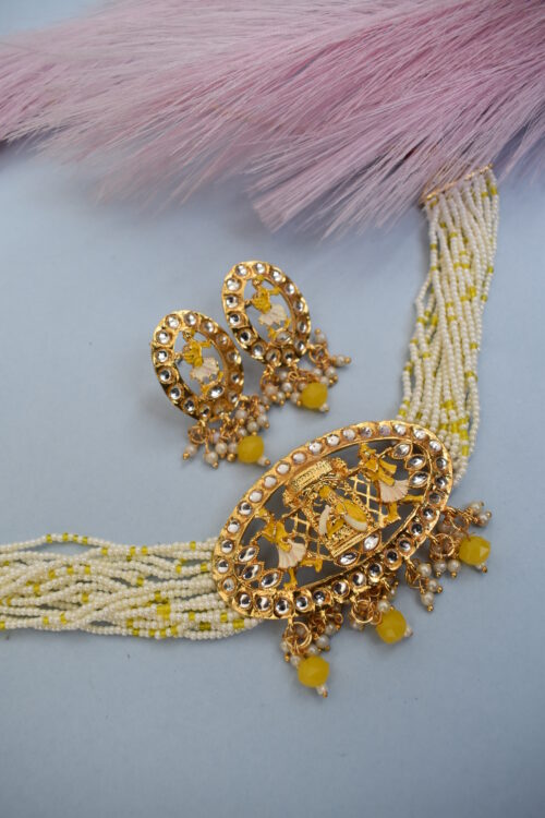Beautiful Doli Idol Necklace Set