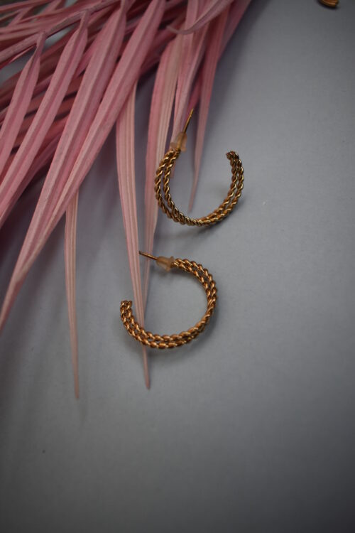 Gold Plated Classy Earrings & Studs