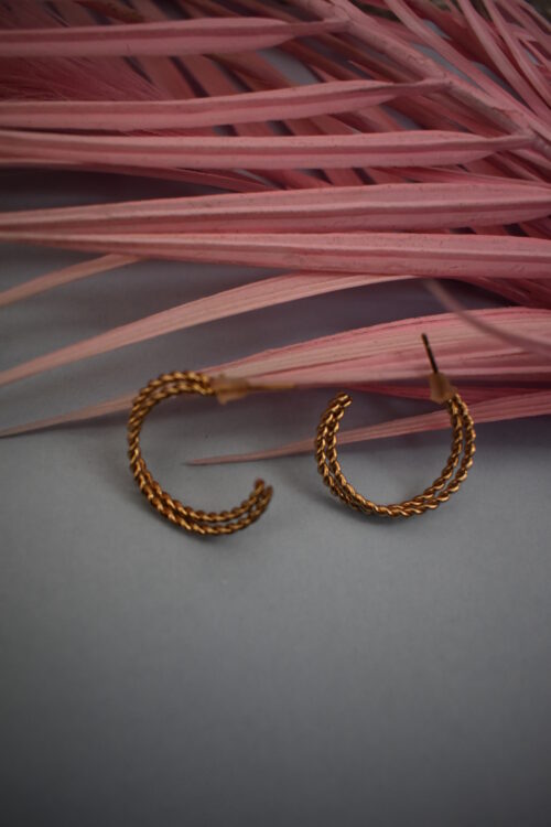Gold Plated Classy Earrings & Studs
