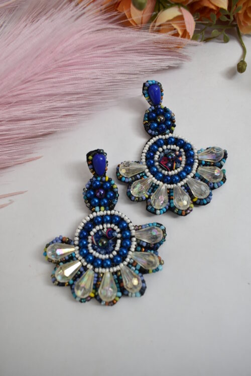 Ocean Inspired Handmade Boho Coastal Earrings