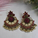 Beautiful Stones Big Chandbali Earrings